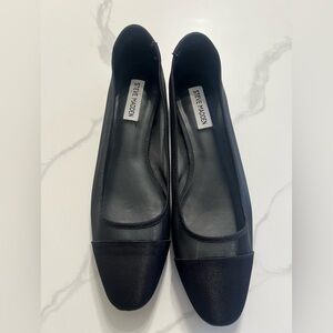 Nwot Steve Madden Blair Mesh Cap Toe Flats 9.5